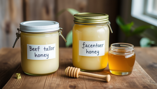 From Rough to Radiant: A Natural Skin Barrier Routine with Grass-Fed Beef Tallow and Manuka Honey
